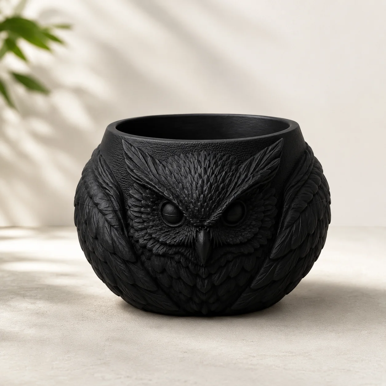Owl Planter Pot for Home Decor | Decorative Owl Flower Pot