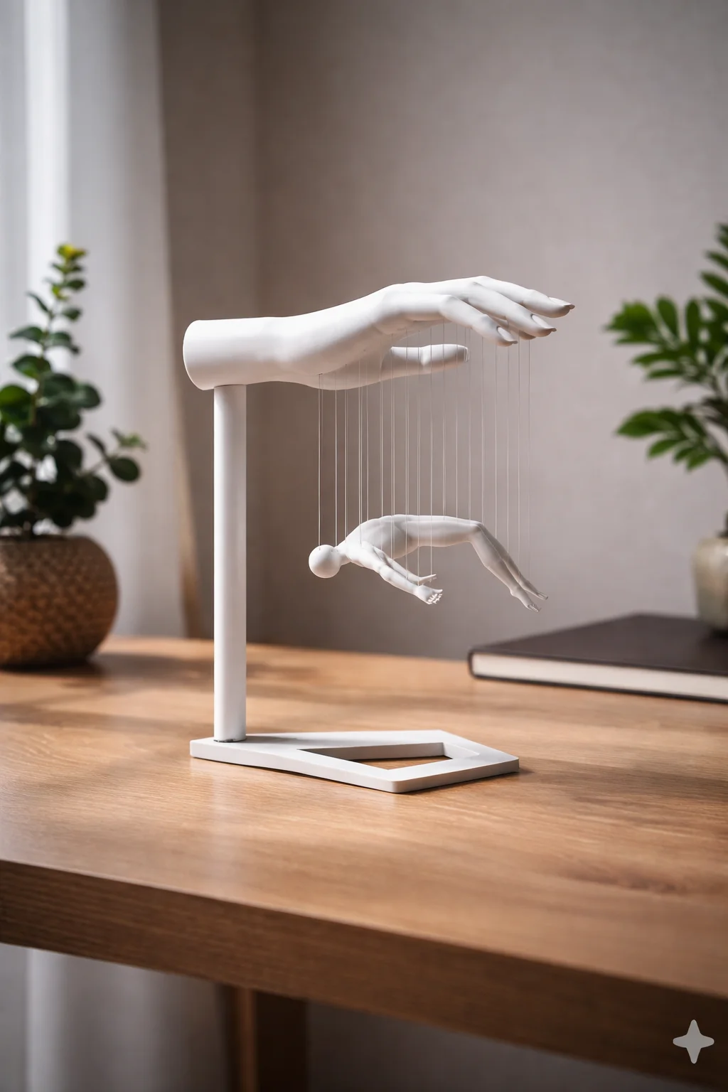 Premium 3D Printed Hand Showpiece